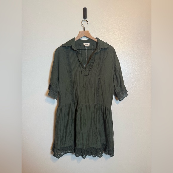 Zadig‎ & Voltaire Rosea Tomboy Lace Trim Dress - Picture 2 of 8